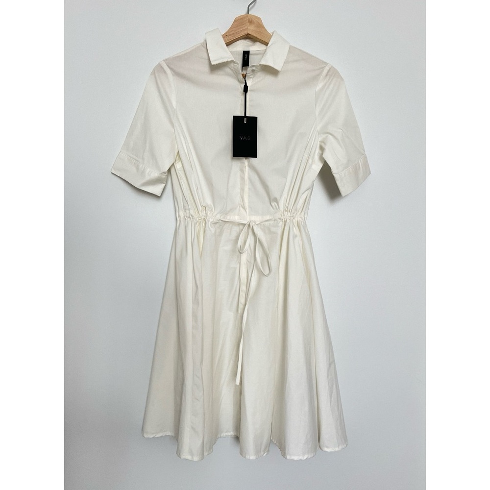 Y.A.S | White Shirt Dress